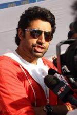 Abhishek Bachchan at DNA Marathon in Mumbai on 9th March 2014